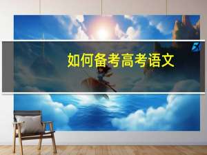 如何备考高考语文