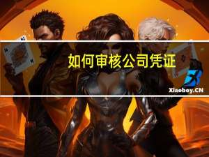 如何审核公司凭证