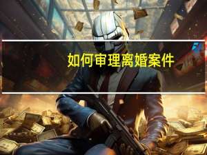 如何审理离婚案件
