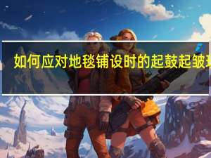 如何应对地毯铺设时的起鼓起皱现象