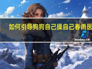 如何引导狗狗自己操自己春雨医生