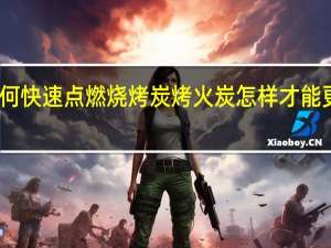 如何快速点燃烧烤炭烤火炭怎样才能更快点燃