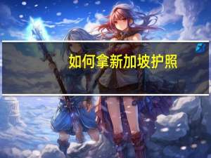 如何拿新加坡护照