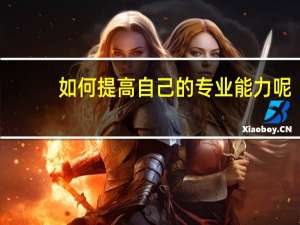 如何提高自己的专业能力呢
