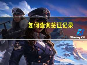 如何查询签证记录