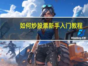 如何炒股票新手入门教程