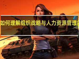 如何理解组织战略与人力资源管理的关系