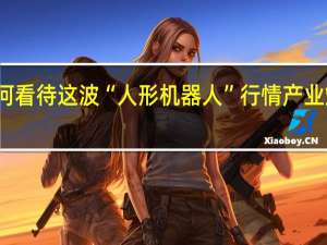 如何看待这波“人形机器人”行情 产业爆发在即