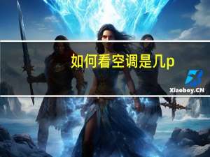 如何看空调是几p