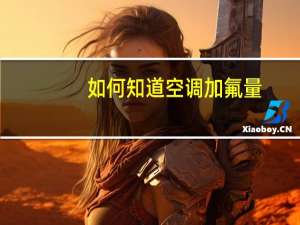 如何知道空调加氟量