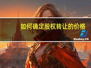 如何确定股权转让的价格