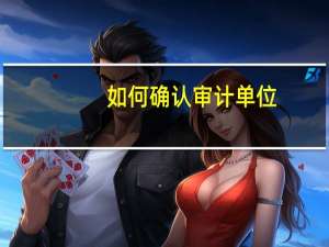 如何确认审计单位
