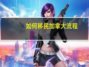 如何移民加拿大流程