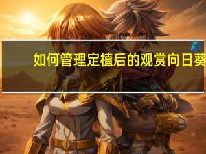 如何管理定植后的观赏向日葵：生长期需充足的阳光