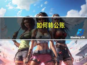 如何转公账
