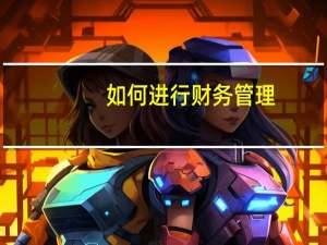 如何进行财务管理