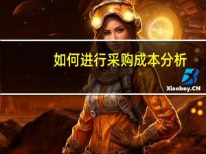 如何进行采购成本分析