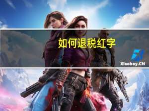 如何退税红字