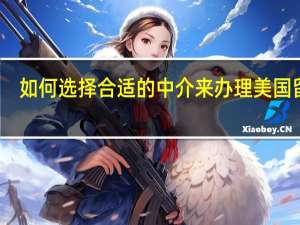 如何选择合适的中介来办理美国留学