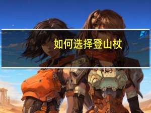 如何选择登山杖
