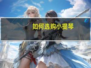 如何选购小提琴