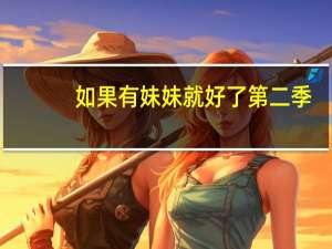 如果有妹妹就好了第二季（如果有妹妹就好了百度云）