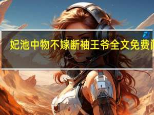 妃池中物不嫁断袖王爷全文免费阅读（妃池中物不嫁断袖王爷下载）