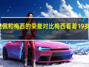 姆巴佩和梅西的荣誉对比 梅西看着19岁的姆巴佩