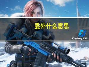 委外什么意思