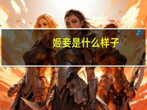 姬妾是什么样子（姬妾是什么意思）