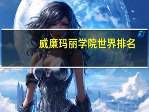 威廉玛丽学院世界排名