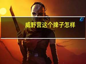 威野营这个牌子怎样