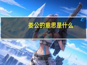 娄公的意思是什么