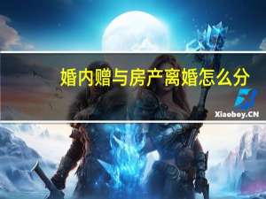 婚内赠与房产离婚怎么分