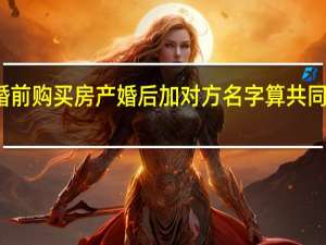 婚前购买房产婚后加对方名字算共同财产吗