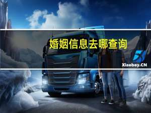 婚姻信息去哪查询