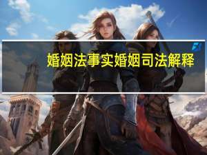 婚姻法事实婚姻司法解释