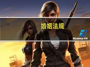 婚姻法规