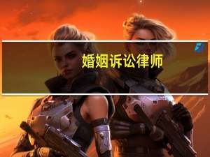 婚姻诉讼律师