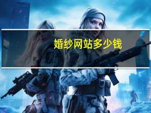 婚纱网站多少钱