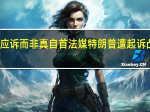 媒体特朗普是去应诉而非真自首 法媒特朗普遭起诉凸显美国政治分歧巨大