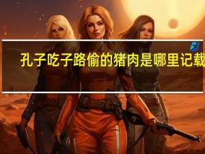 孔子吃子路偷的猪肉是哪里记载的