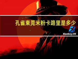 孔雀 東莞米粉卡路里是多少