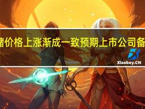 存储价格上涨渐成一致预期 上市公司备货意愿强