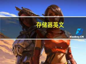 存储器英文（存储器）
