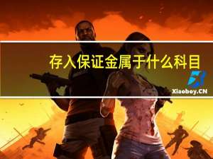 存入保证金属于什么科目