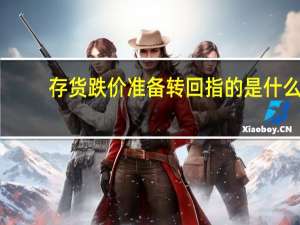 存货跌价准备转回指的是什么