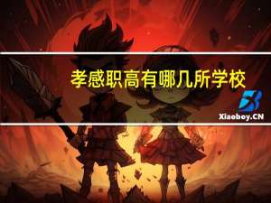 孝感职高有哪几所学校