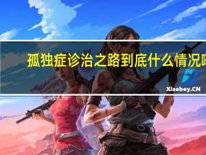 孤独症诊治之路 到底什么情况嘞