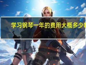 学习钢琴一年的费用大概多少啊